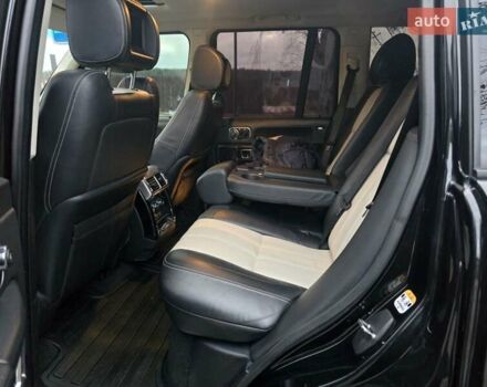 Черный Ленд Ровер Рендж Ровер, объемом двигателя 5 л и пробегом 199 тыс. км за 17000 $, фото 29 на Automoto.ua