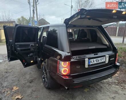 Черный Ленд Ровер Рендж Ровер, объемом двигателя 5 л и пробегом 199 тыс. км за 17000 $, фото 10 на Automoto.ua