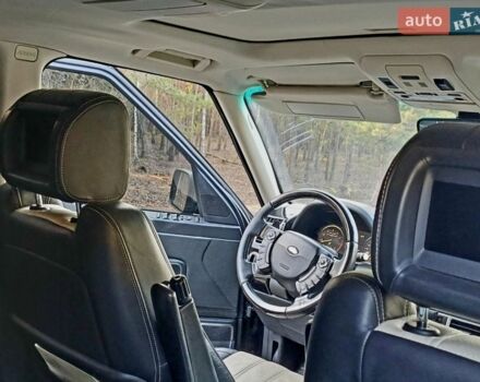 Чорний Ленд Ровер Рендж Ровер, об'ємом двигуна 5 л та пробігом 225 тис. км за 15000 $, фото 9 на Automoto.ua
