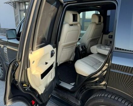 Чорний Ленд Ровер Рендж Ровер, об'ємом двигуна 5 л та пробігом 181 тис. км за 17999 $, фото 31 на Automoto.ua