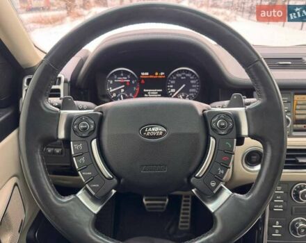 Черный Ленд Ровер Рендж Ровер, объемом двигателя 5 л и пробегом 163 тыс. км за 12687 $, фото 4 на Automoto.ua