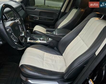 Черный Ленд Ровер Рендж Ровер, объемом двигателя 5 л и пробегом 199 тыс. км за 17000 $, фото 43 на Automoto.ua