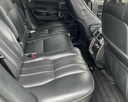 Черный Ленд Ровер Рендж Ровер, объемом двигателя 4.37 л и пробегом 205 тыс. км за 25500 $, фото 21 на Automoto.ua