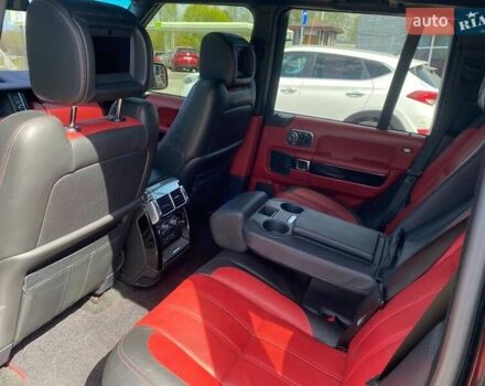 Чорний Ленд Ровер Рендж Ровер, об'ємом двигуна 5 л та пробігом 231 тис. км за 19500 $, фото 10 на Automoto.ua