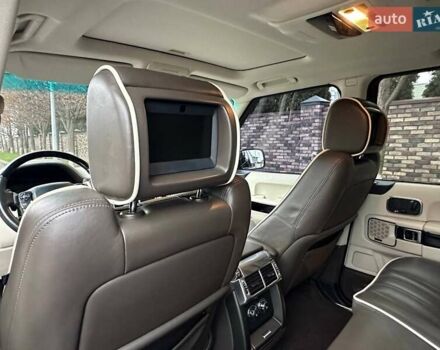 Чорний Ленд Ровер Рендж Ровер, об'ємом двигуна 5 л та пробігом 186 тис. км за 18700 $, фото 22 на Automoto.ua