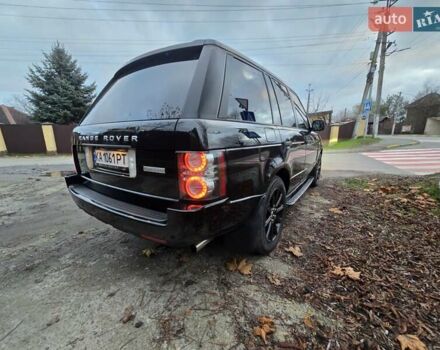 Черный Ленд Ровер Рендж Ровер, объемом двигателя 5 л и пробегом 199 тыс. км за 17000 $, фото 52 на Automoto.ua