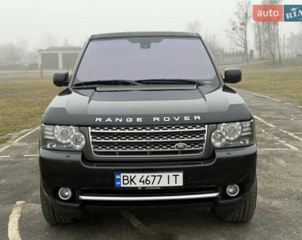 Черный Ленд Ровер Рендж Ровер, объемом двигателя 5 л и пробегом 195 тыс. км за 16000 $, фото 7 на Automoto.ua