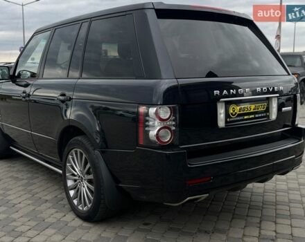 Чорний Ленд Ровер Рендж Ровер, об'ємом двигуна 5 л та пробігом 129 тис. км за 24999 $, фото 4 на Automoto.ua