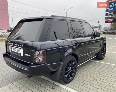 Черный Ленд Ровер Рендж Ровер, объемом двигателя 4.37 л и пробегом 205 тыс. км за 25500 $, фото 4 на Automoto.ua