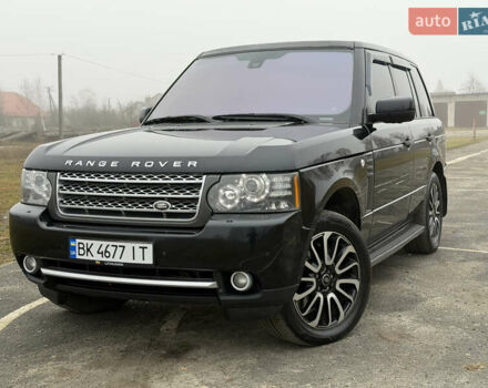 Черный Ленд Ровер Рендж Ровер, объемом двигателя 5 л и пробегом 195 тыс. км за 16000 $, фото 50 на Automoto.ua