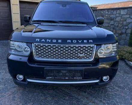 Чорний Ленд Ровер Рендж Ровер, об'ємом двигуна 4.37 л та пробігом 186 тис. км за 22500 $, фото 2 на Automoto.ua