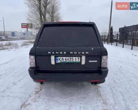 Черный Ленд Ровер Рендж Ровер, объемом двигателя 5 л и пробегом 163 тыс. км за 12687 $, фото 2 на Automoto.ua