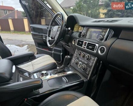 Черный Ленд Ровер Рендж Ровер, объемом двигателя 5 л и пробегом 199 тыс. км за 17000 $, фото 22 на Automoto.ua
