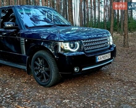 Чорний Ленд Ровер Рендж Ровер, об'ємом двигуна 5 л та пробігом 225 тис. км за 15000 $, фото 14 на Automoto.ua