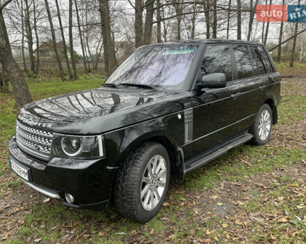 Чорний Ленд Ровер Рендж Ровер, об'ємом двигуна 5 л та пробігом 217 тис. км за 15500 $, фото 1 на Automoto.ua