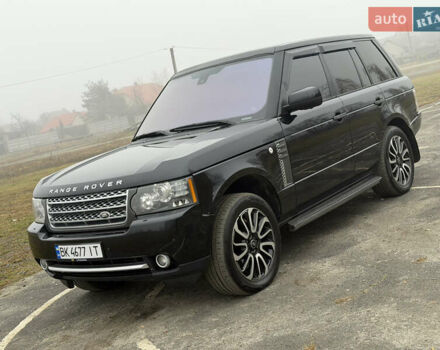 Черный Ленд Ровер Рендж Ровер, объемом двигателя 5 л и пробегом 195 тыс. км за 16000 $, фото 8 на Automoto.ua