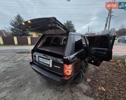 Черный Ленд Ровер Рендж Ровер, объемом двигателя 5 л и пробегом 199 тыс. км за 17000 $, фото 11 на Automoto.ua