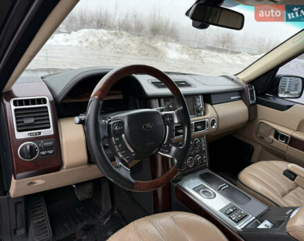Чорний Ленд Ровер Рендж Ровер, об'ємом двигуна 4.37 л та пробігом 390 тис. км за 20500 $, фото 14 на Automoto.ua