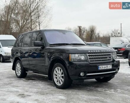 Чорний Ленд Ровер Рендж Ровер, об'ємом двигуна 5 л та пробігом 163 тис. км за 11990 $, фото 9 на Automoto.ua