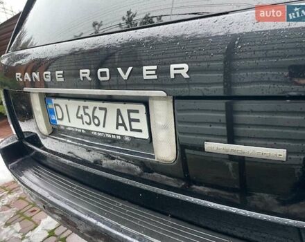 Черный Ленд Ровер Рендж Ровер, объемом двигателя 5 л и пробегом 250 тыс. км за 17700 $, фото 8 на Automoto.ua