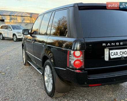 Чорний Ленд Ровер Рендж Ровер, об'ємом двигуна 4.39 л та пробігом 186 тис. км за 19600 $, фото 11 на Automoto.ua