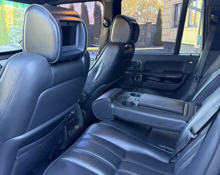 Чорний Ленд Ровер Рендж Ровер, об'ємом двигуна 4.37 л та пробігом 186 тис. км за 22500 $, фото 14 на Automoto.ua