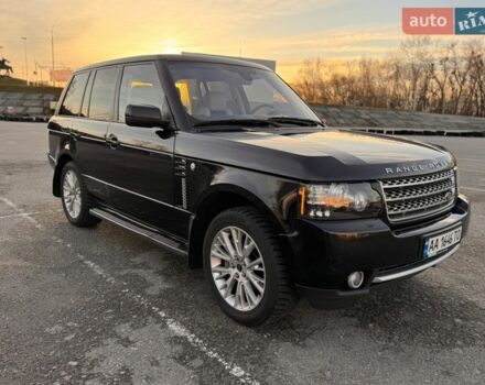 Черный Ленд Ровер Рендж Ровер, объемом двигателя 5 л и пробегом 250 тыс. км за 17000 $, фото 2 на Automoto.ua