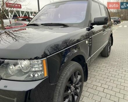 Черный Ленд Ровер Рендж Ровер, объемом двигателя 4.37 л и пробегом 205 тыс. км за 25500 $, фото 3 на Automoto.ua