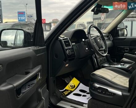 Чорний Ленд Ровер Рендж Ровер, об'ємом двигуна 5 л та пробігом 129 тис. км за 24999 $, фото 8 на Automoto.ua