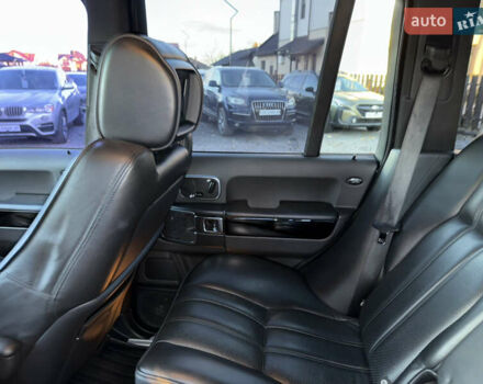 Чорний Ленд Ровер Рендж Ровер, об'ємом двигуна 4.39 л та пробігом 186 тис. км за 19600 $, фото 58 на Automoto.ua