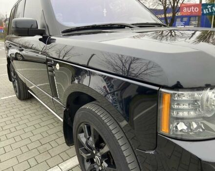 Черный Ленд Ровер Рендж Ровер, объемом двигателя 4.37 л и пробегом 205 тыс. км за 25500 $, фото 2 на Automoto.ua