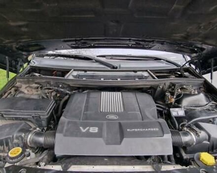 Чорний Ленд Ровер Рендж Ровер, об'ємом двигуна 5 л та пробігом 186 тис. км за 18700 $, фото 19 на Automoto.ua