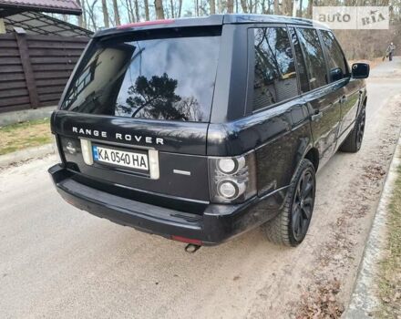 Черный Ленд Ровер Рендж Ровер, объемом двигателя 5 л и пробегом 137 тыс. км за 18000 $, фото 8 на Automoto.ua