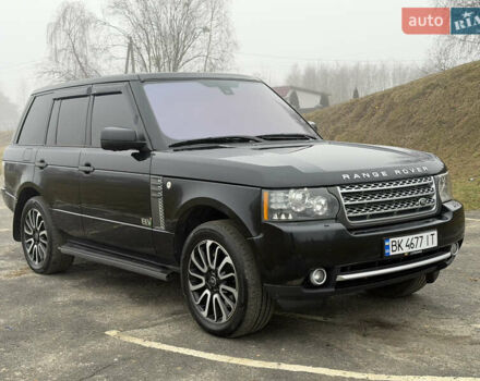 Черный Ленд Ровер Рендж Ровер, объемом двигателя 5 л и пробегом 195 тыс. км за 16000 $, фото 43 на Automoto.ua