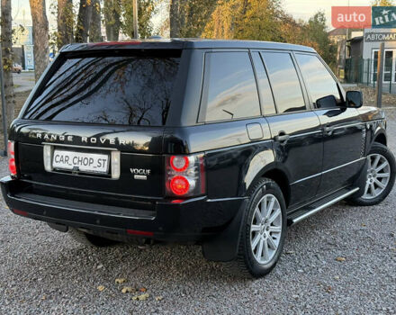 Чорний Ленд Ровер Рендж Ровер, об'ємом двигуна 4.39 л та пробігом 186 тис. км за 19600 $, фото 1 на Automoto.ua