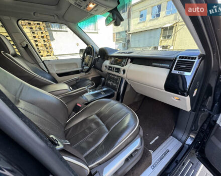 Черный Ленд Ровер Рендж Ровер, объемом двигателя 5 л и пробегом 225 тыс. км за 13500 $, фото 16 на Automoto.ua