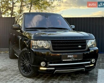 Черный Ленд Ровер Рендж Ровер, объемом двигателя 5 л и пробегом 230 тыс. км за 17900 $, фото 4 на Automoto.ua