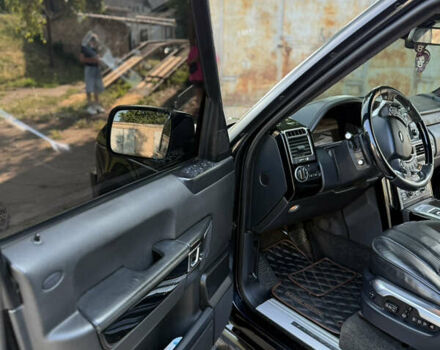 Чорний Ленд Ровер Рендж Ровер, об'ємом двигуна 4.37 л та пробігом 227 тис. км за 16900 $, фото 18 на Automoto.ua