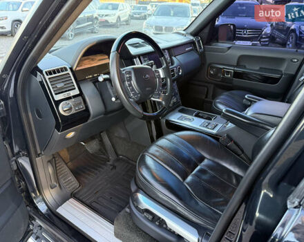 Чорний Ленд Ровер Рендж Ровер, об'ємом двигуна 4.39 л та пробігом 186 тис. км за 19600 $, фото 35 на Automoto.ua