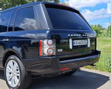 Черный Ленд Ровер Рендж Ровер, объемом двигателя 5 л и пробегом 184 тыс. км за 12800 $, фото 3 на Automoto.ua