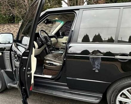 Чорний Ленд Ровер Рендж Ровер, об'ємом двигуна 5 л та пробігом 186 тис. км за 18700 $, фото 7 на Automoto.ua