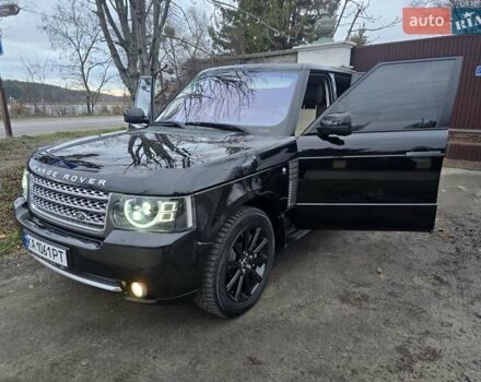 Черный Ленд Ровер Рендж Ровер, объемом двигателя 5 л и пробегом 190 тыс. км за 17000 $, фото 18 на Automoto.ua