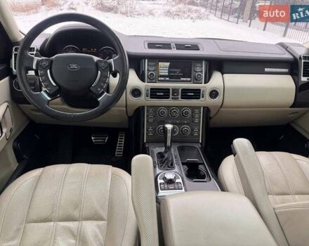 Черный Ленд Ровер Рендж Ровер, объемом двигателя 5 л и пробегом 163 тыс. км за 12687 $, фото 9 на Automoto.ua