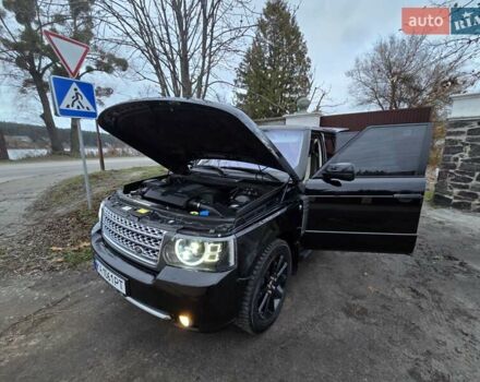 Черный Ленд Ровер Рендж Ровер, объемом двигателя 5 л и пробегом 199 тыс. км за 17000 $, фото 5 на Automoto.ua