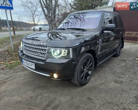 Черный Ленд Ровер Рендж Ровер, объемом двигателя 5 л и пробегом 199 тыс. км за 17000 $, фото 62 на Automoto.ua