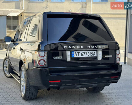 Черный Ленд Ровер Рендж Ровер, объемом двигателя 5 л и пробегом 225 тыс. км за 13500 $, фото 3 на Automoto.ua