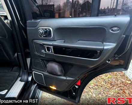 Черный Ленд Ровер Рендж Ровер, объемом двигателя 5 л и пробегом 199 тыс. км за 17000 $, фото 5 на Automoto.ua