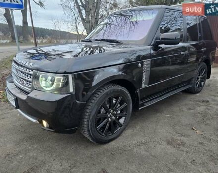 Черный Ленд Ровер Рендж Ровер, объемом двигателя 5 л и пробегом 199 тыс. км за 17000 $, фото 61 на Automoto.ua