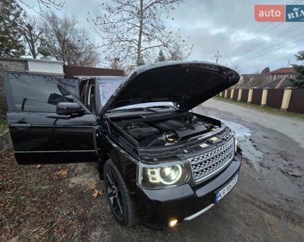 Черный Ленд Ровер Рендж Ровер, объемом двигателя 5 л и пробегом 190 тыс. км за 17000 $, фото 6 на Automoto.ua