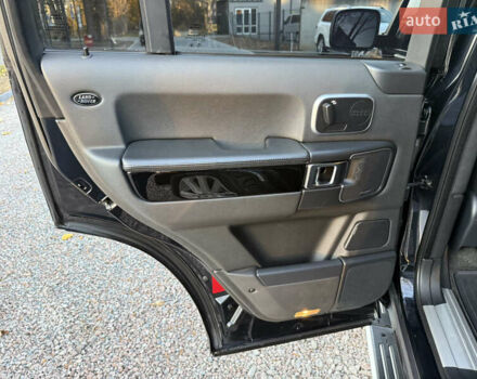 Чорний Ленд Ровер Рендж Ровер, об'ємом двигуна 4.39 л та пробігом 186 тис. км за 19600 $, фото 50 на Automoto.ua